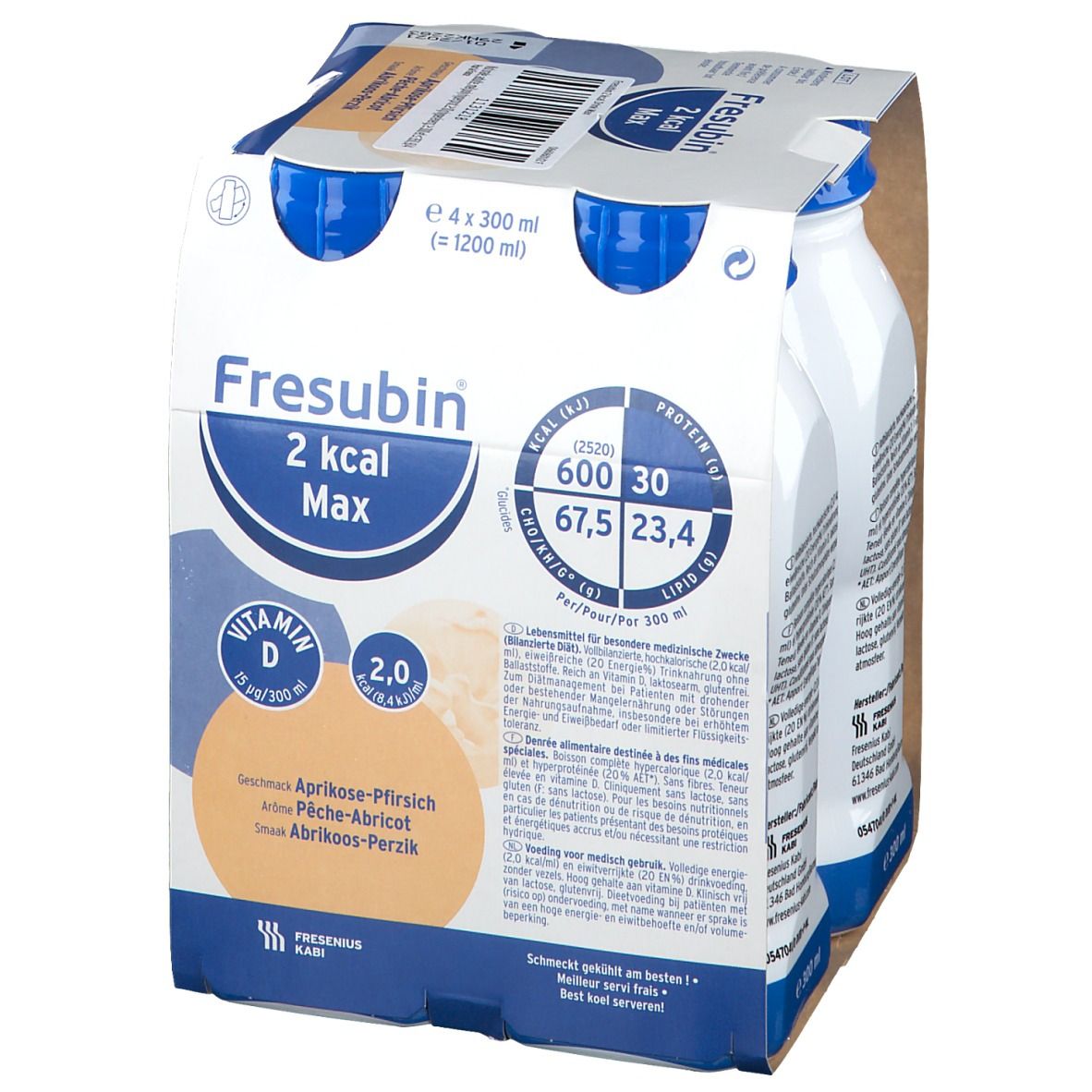 Fresubin 2 Kcal Drink Abricot-Pêche