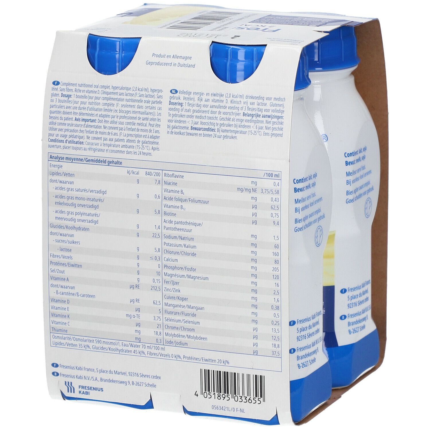 Fresubin 2 Kcal Drink Vanille