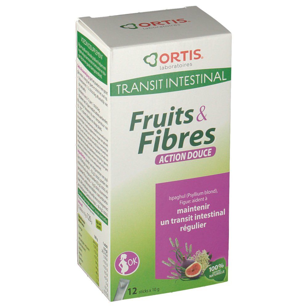 Ortis Vruchten + Vezels Milde Werking Stick