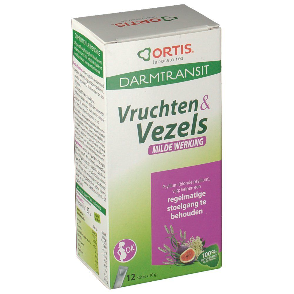 Ortis Vruchten + Vezels Milde Werking Stick