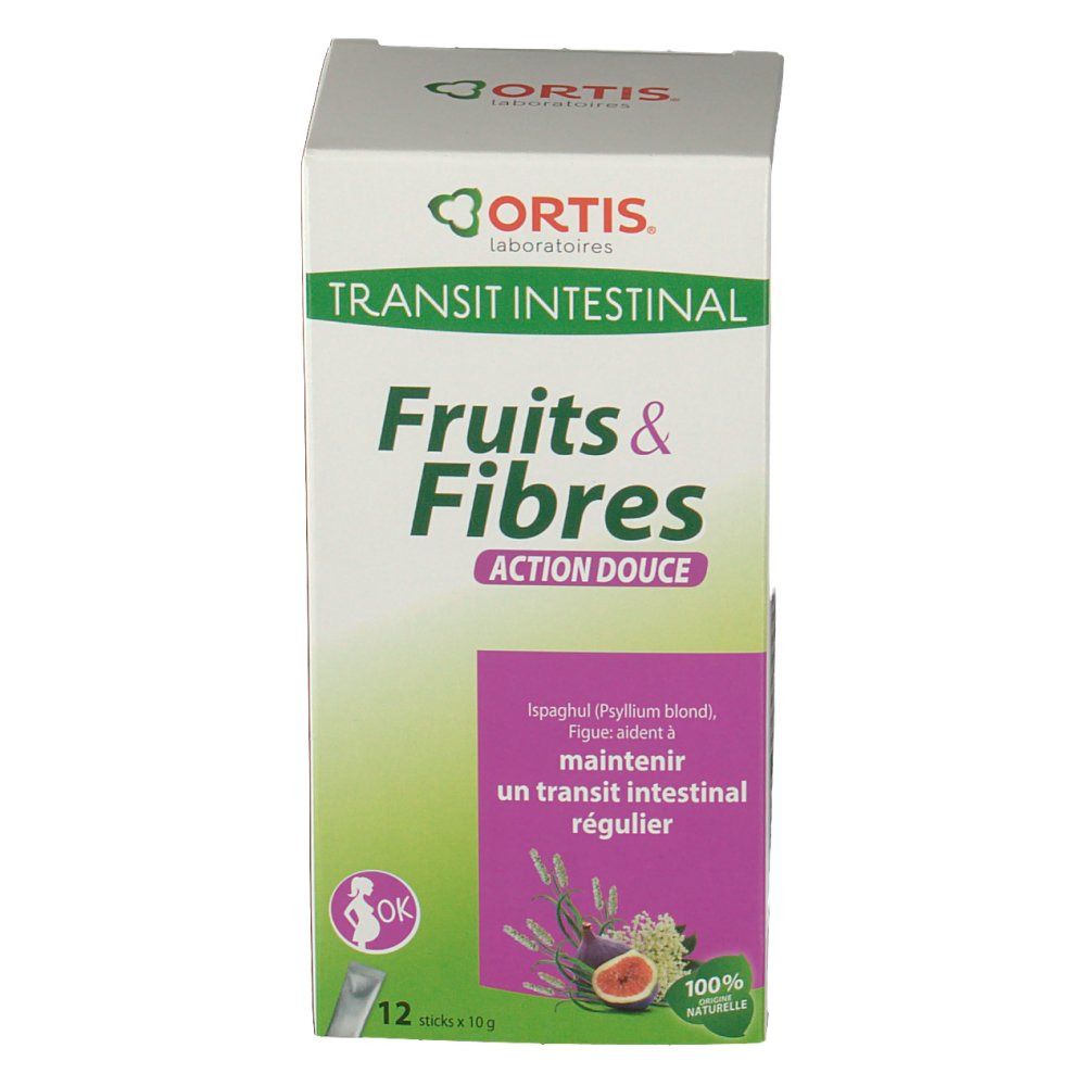 Ortis Vruchten + Vezels Milde Werking Stick