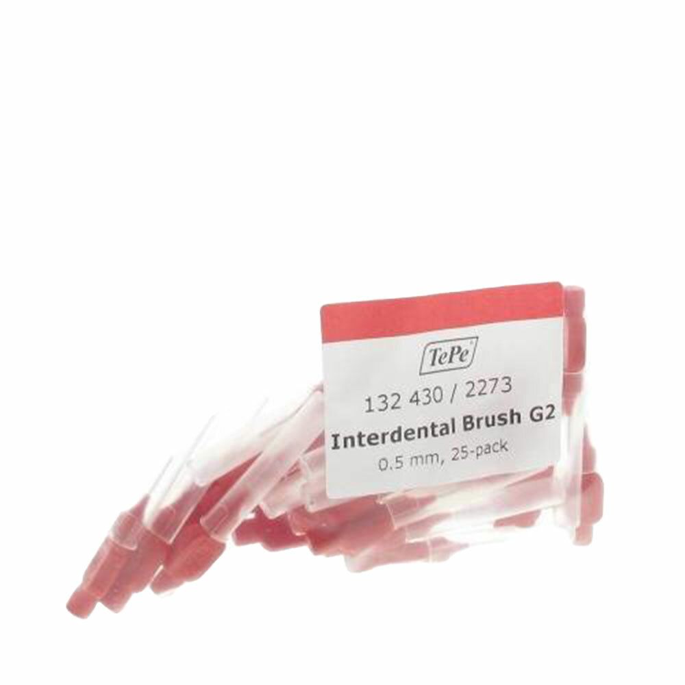 Tepe Brossettes Interdentaires 0.50mm Rouge