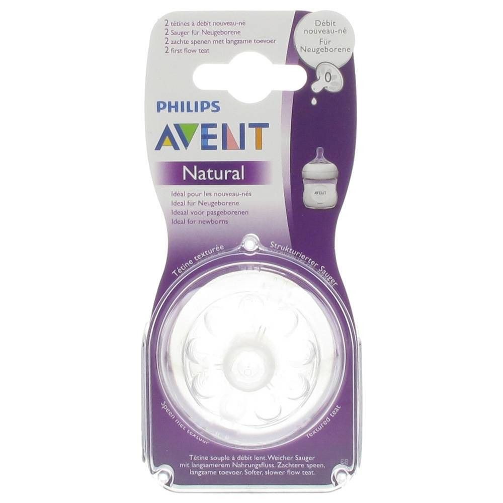 Avent Naturel Zuigsp First Flow 1g