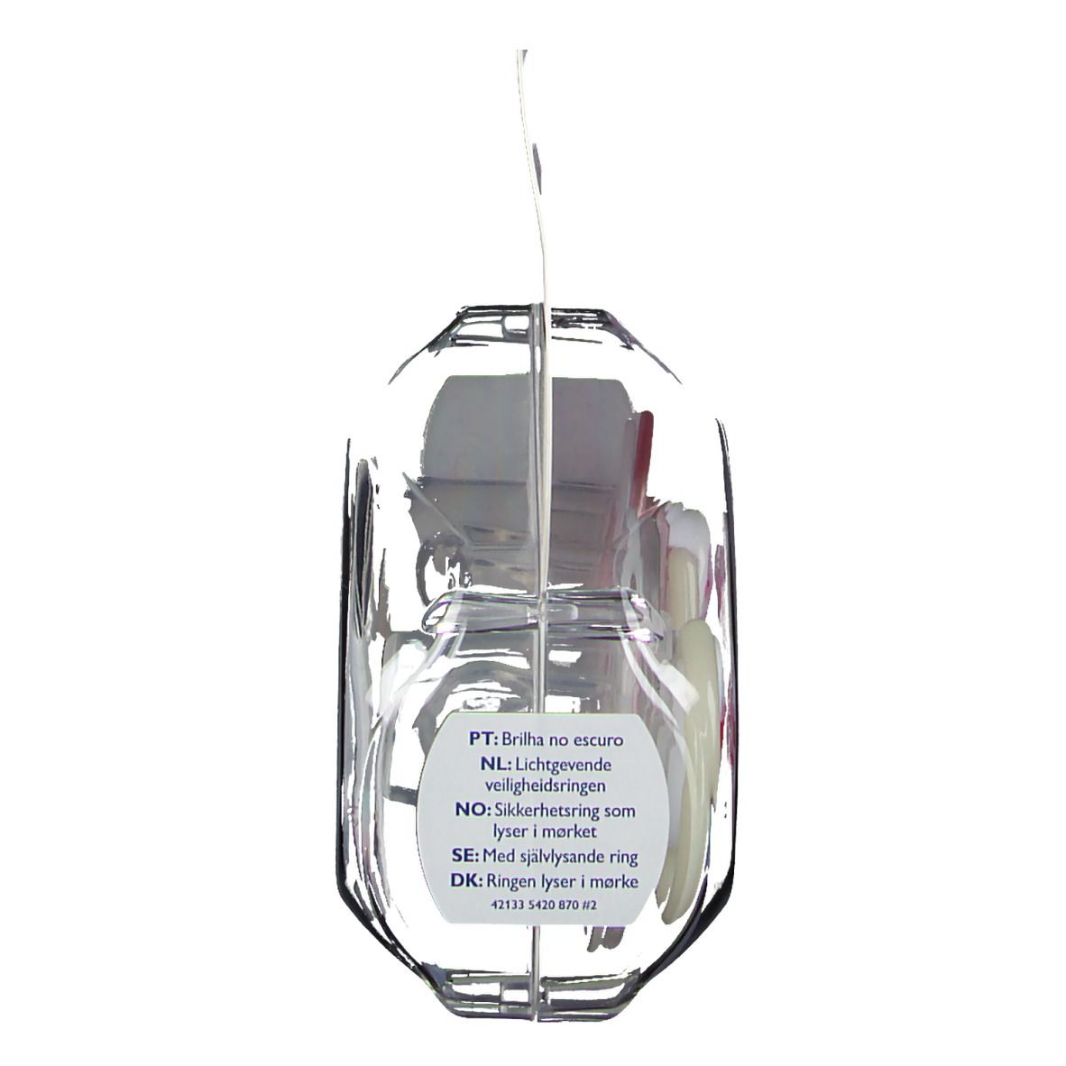 Avent Fopspeen Silicoon Nacht Roze 0-6M