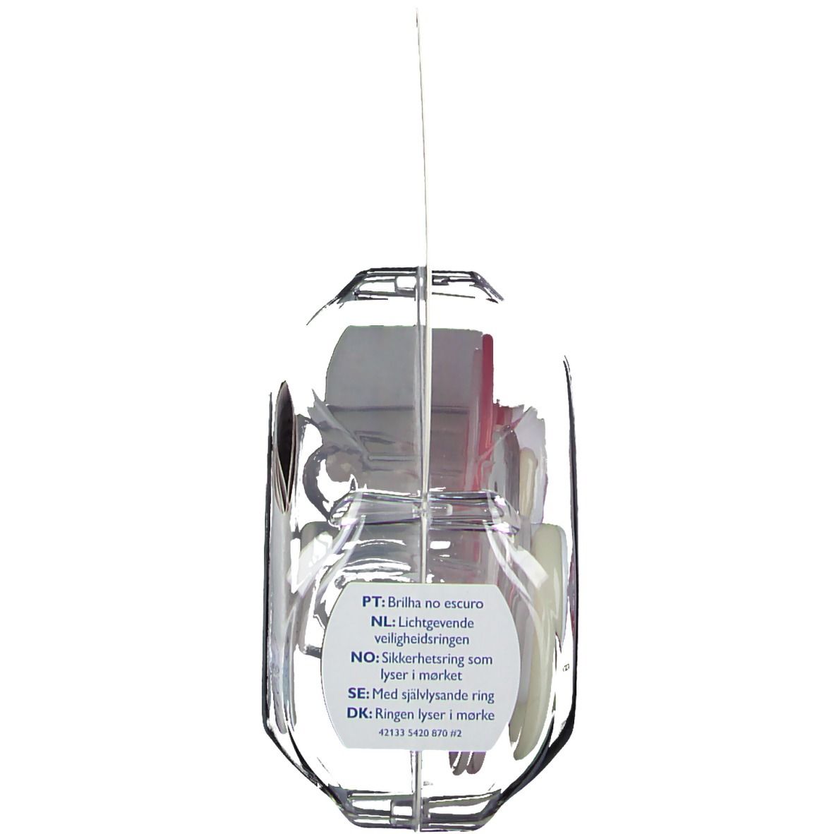 Avent Fopspeen Nacht Roze 6M