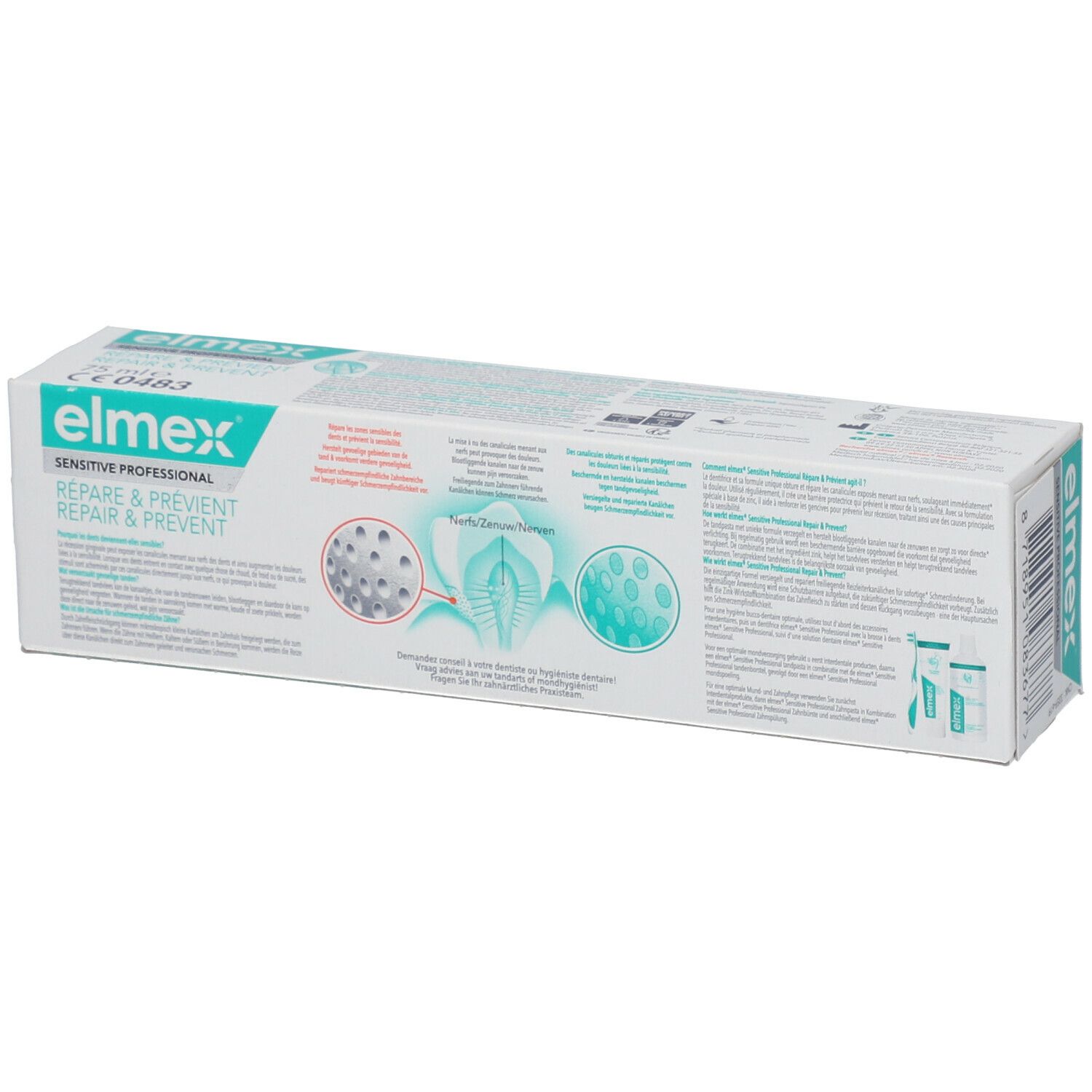 Elmex Sensitive Professional Répare & Prévient Dentifrice
