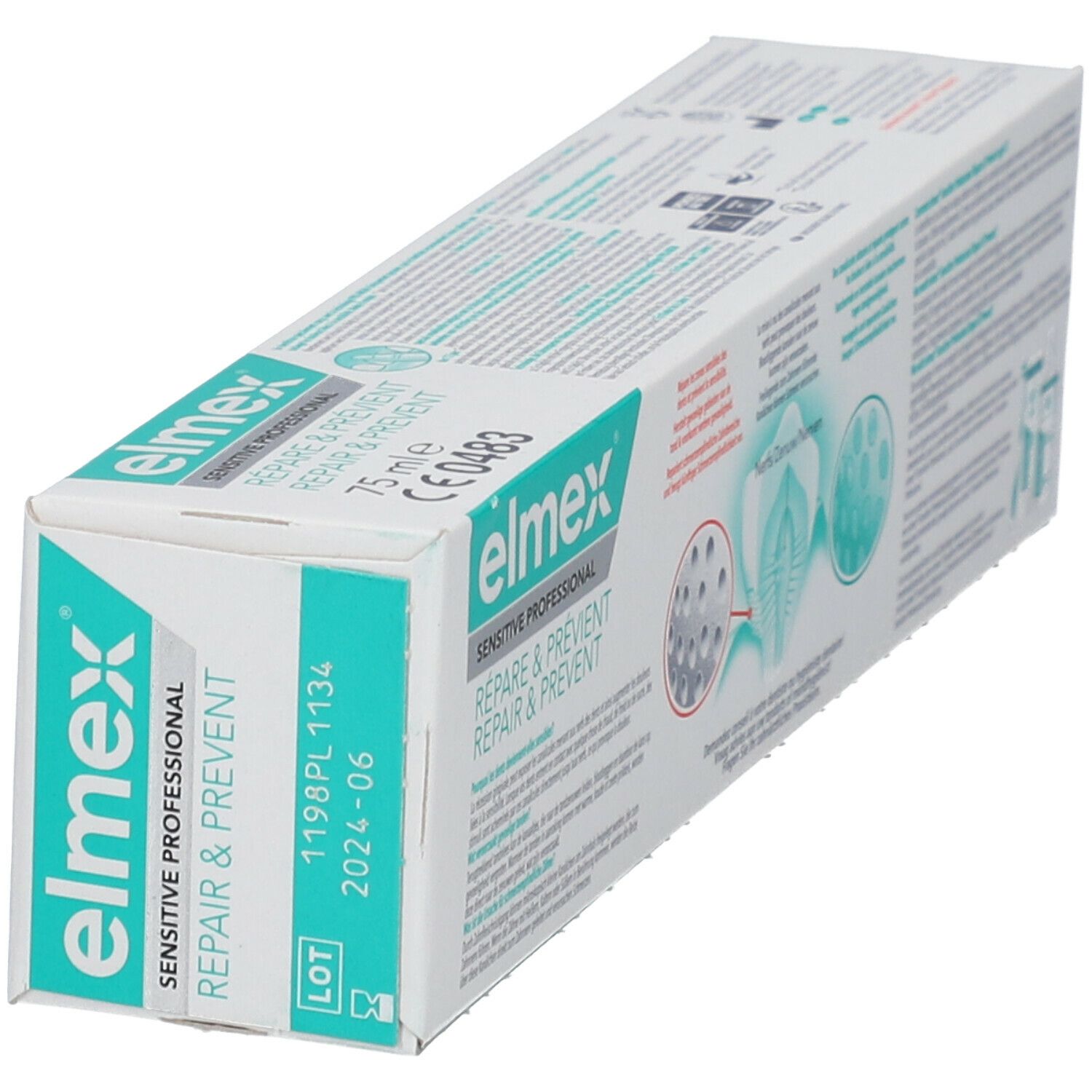Elmex Sensitive Professional Répare & Prévient Dentifrice
