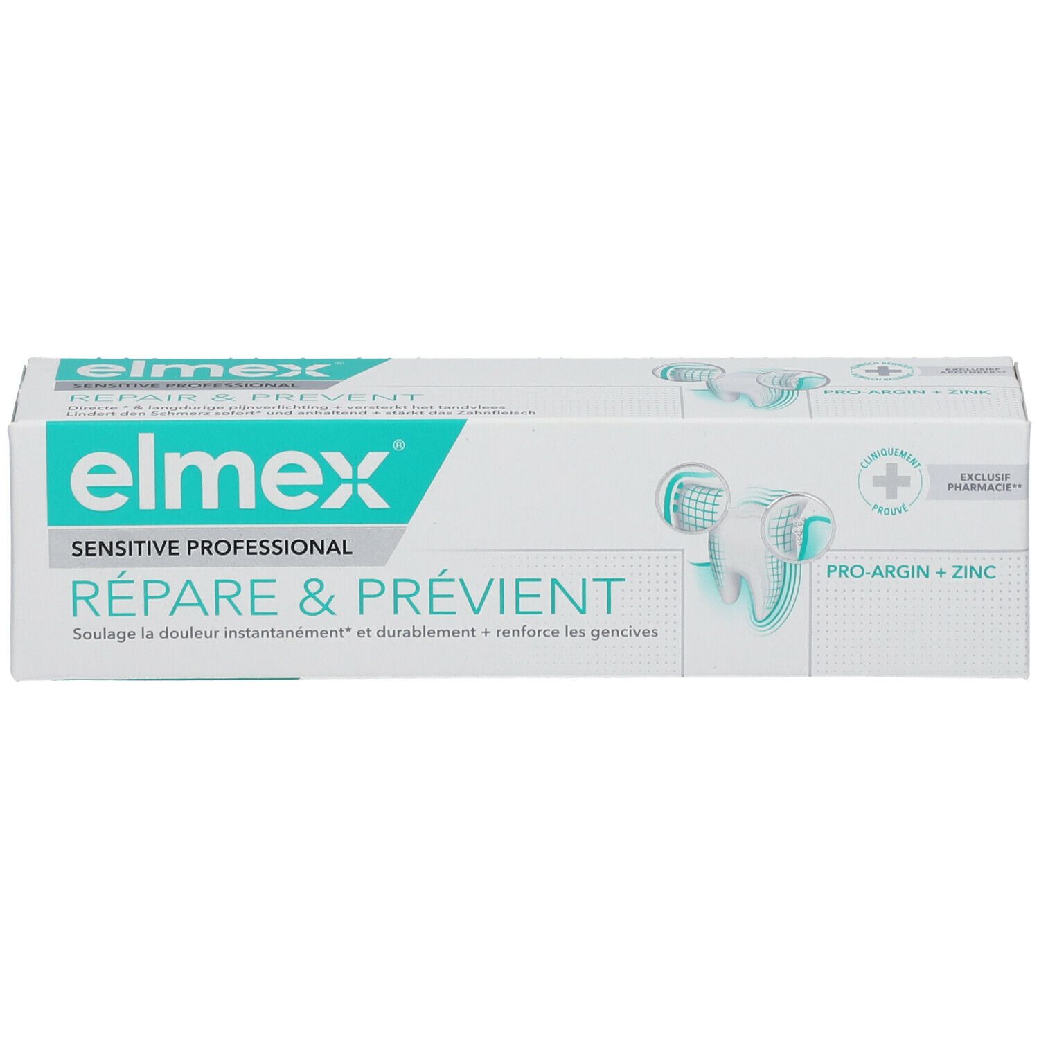 Elmex Sensitive Professional Répare & Prévient Dentifrice