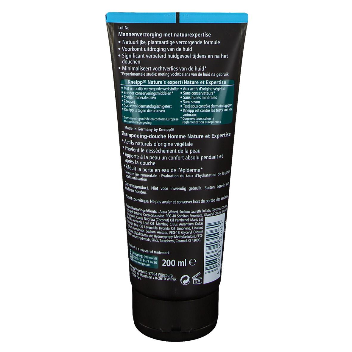 Kneipp Douche 2-en-1 Pour Homme Coup De Fouet