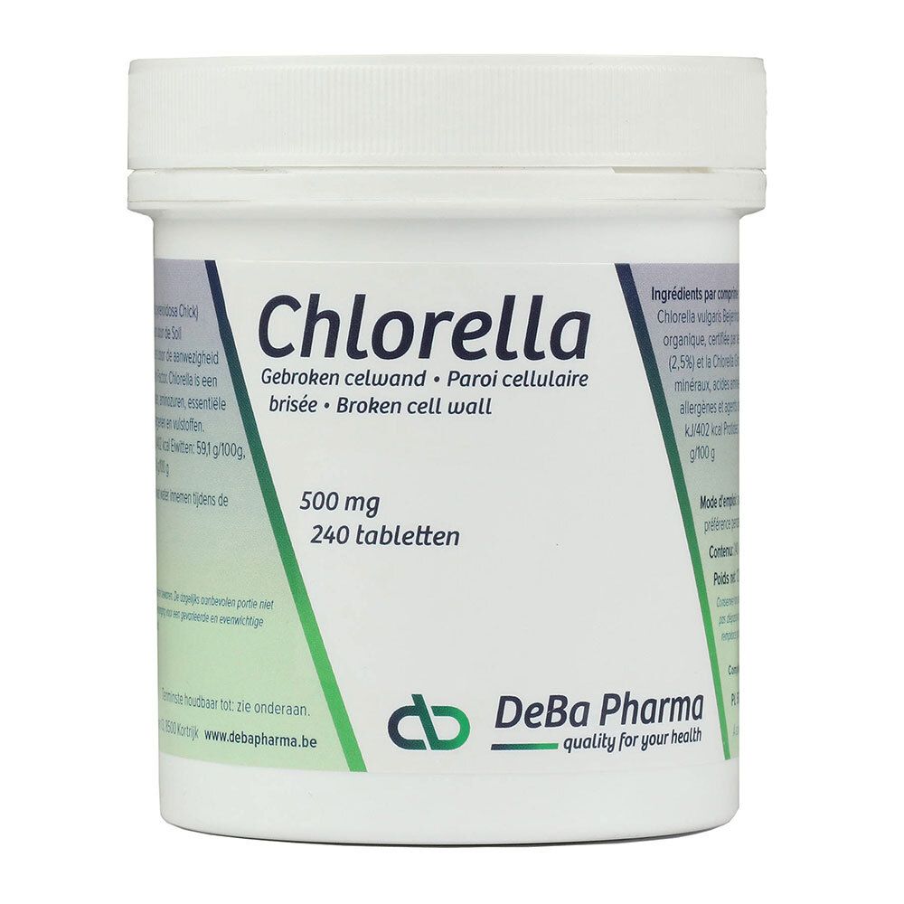 DeBa Pharma Chlorella 500mg