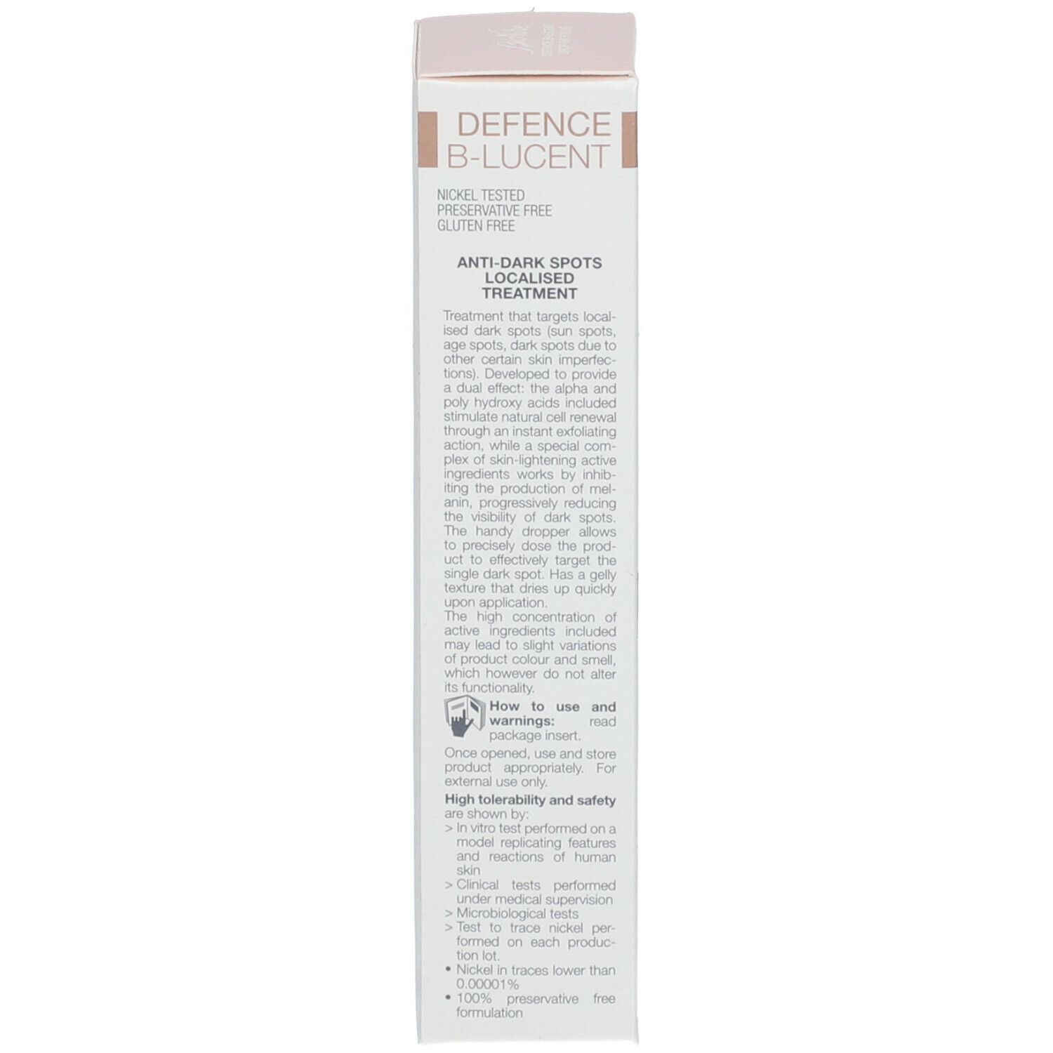 BioNike Defence B-Lucent Drop-On Focus Soin Localise Anti-Taches