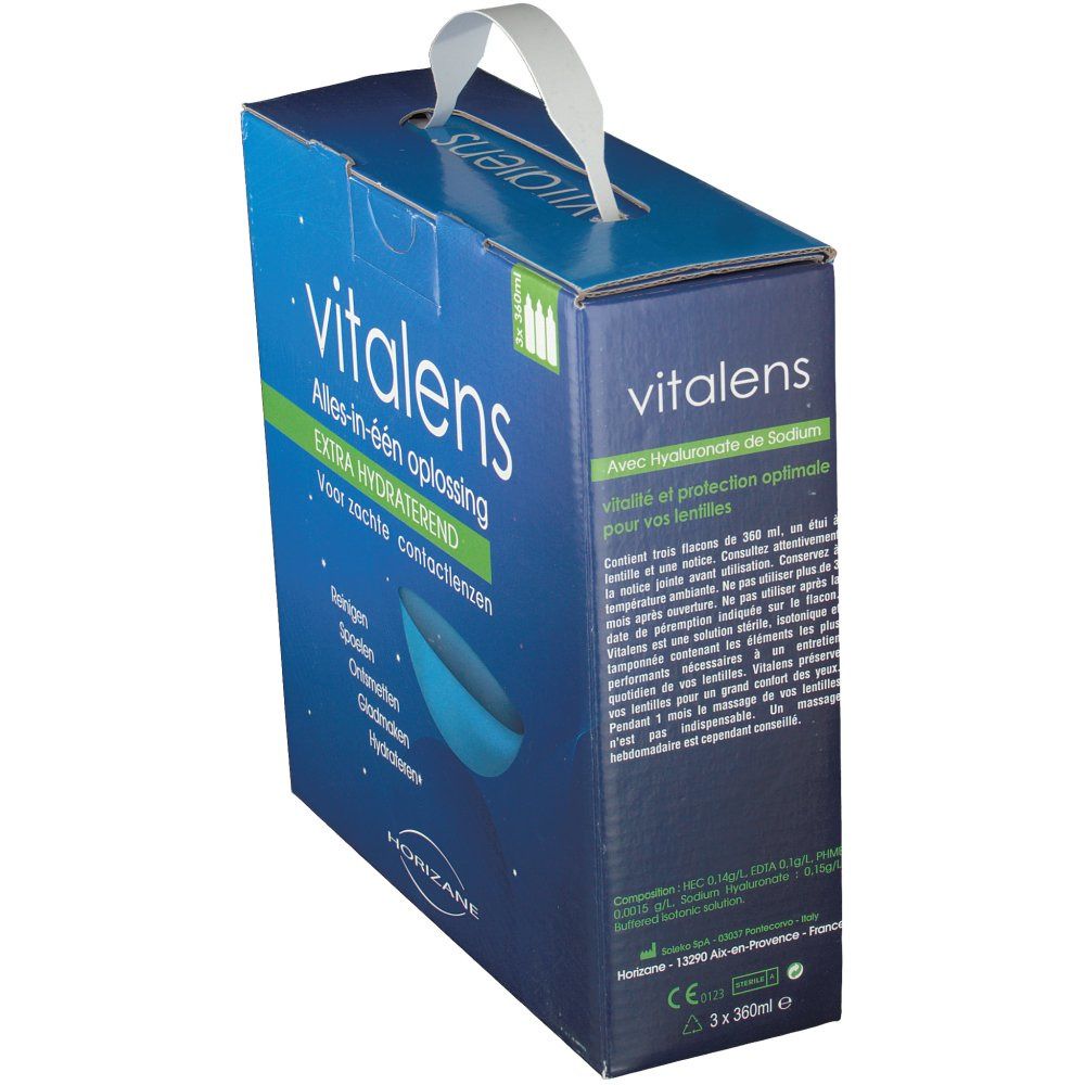 Vitalens - Produit Lentille Tripack