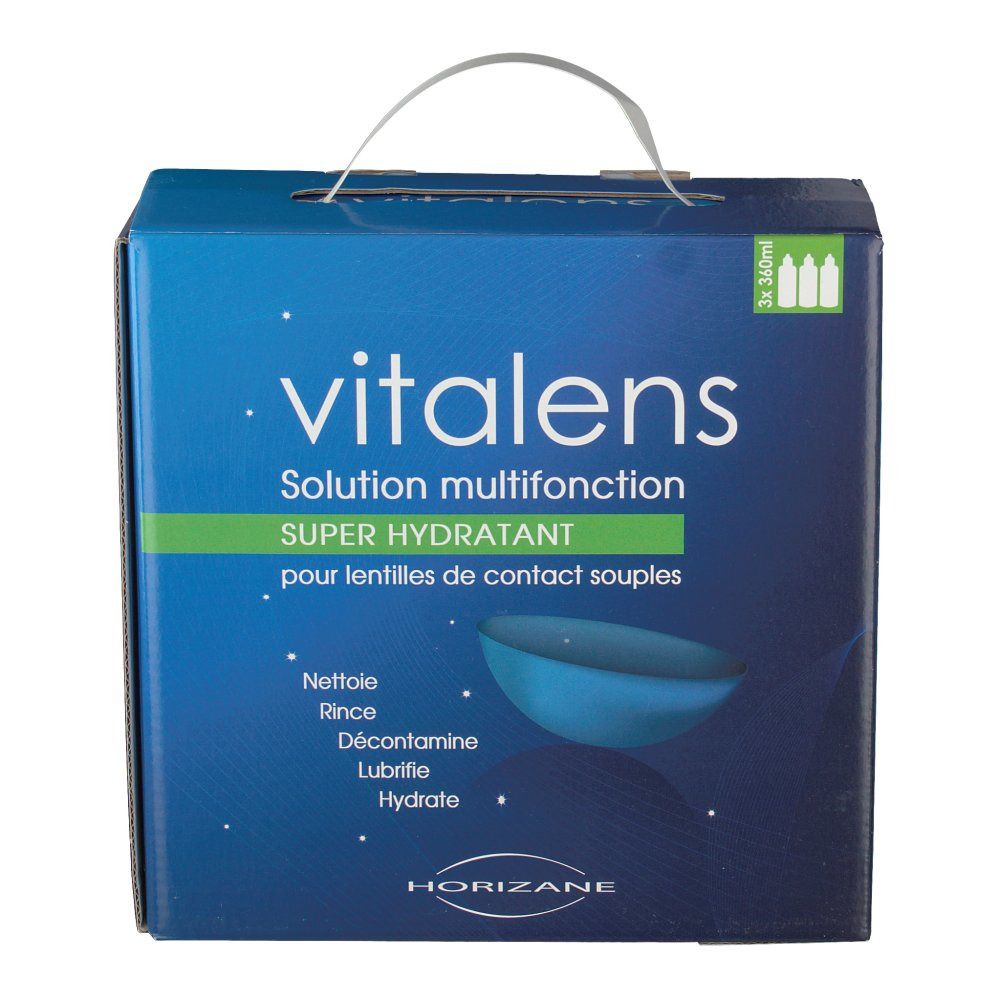 Vitalens - Produit Lentille Tripack