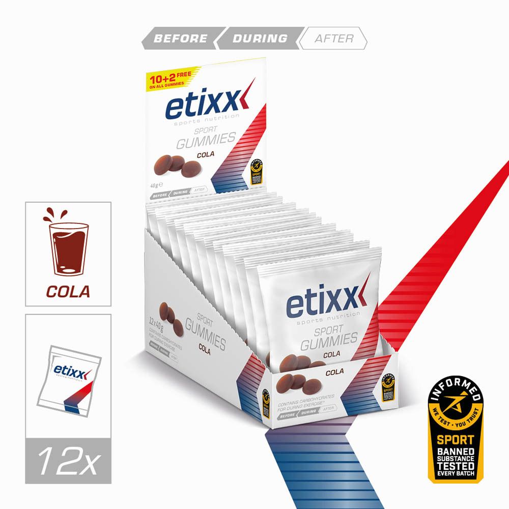 Etixx Sport Gummies Cola