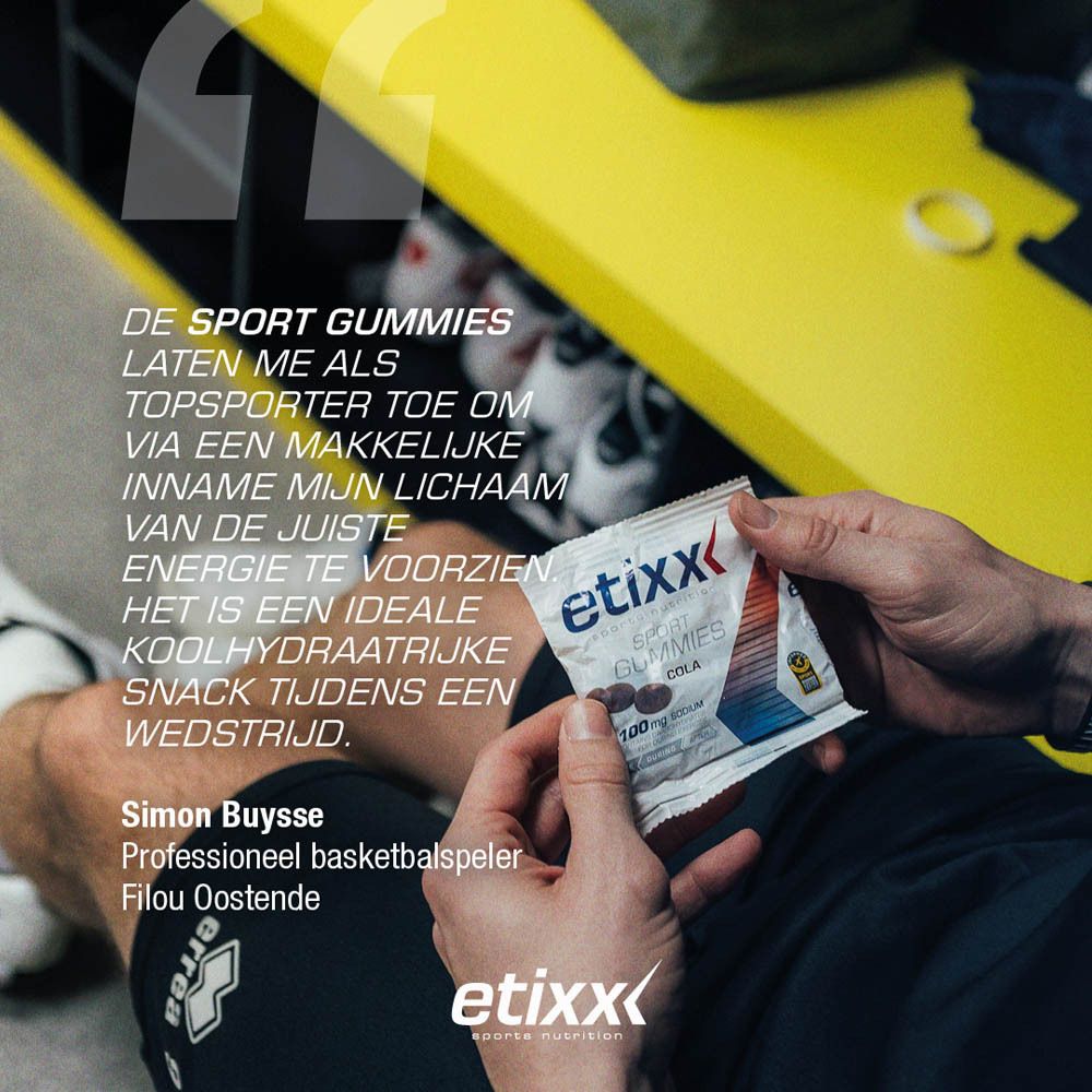 Etixx Sport Gummies Cola