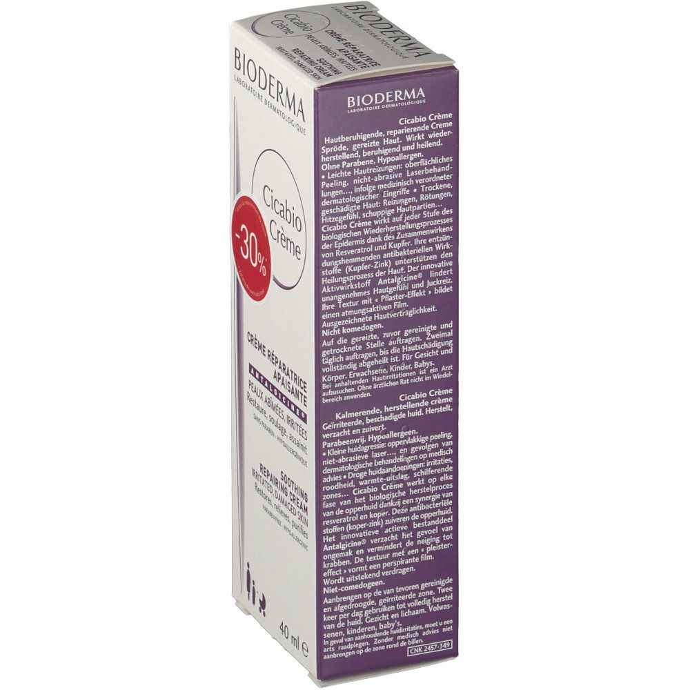 Bioderma Cicabio Crème Prix Réduit