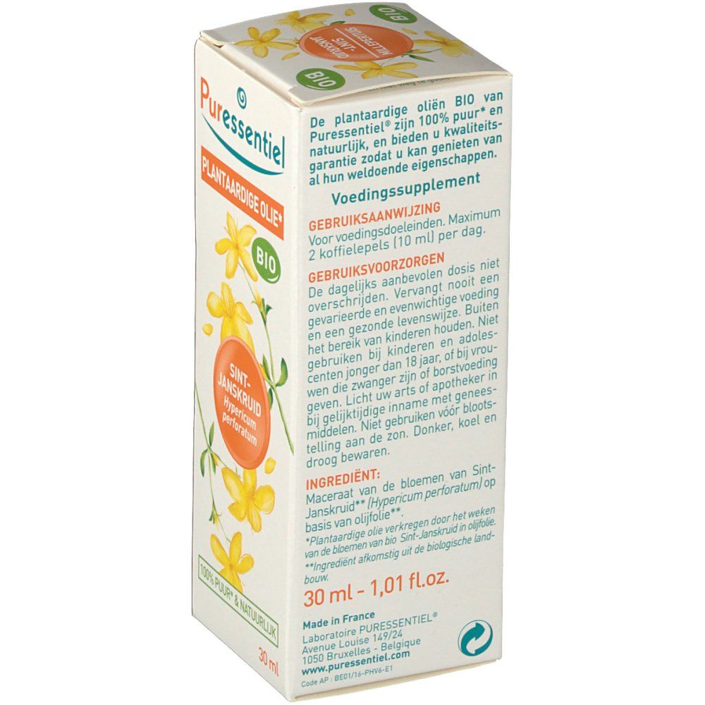 Puressentiel Plantaardige Olie Sint-Janskruid Bio