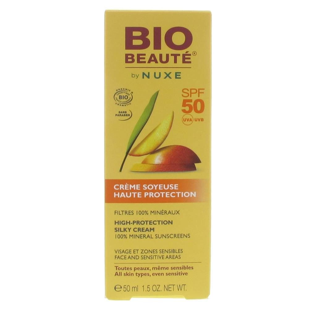 Bio Beauté Zonnecrème Zijdezacht Gelaat SPF50
