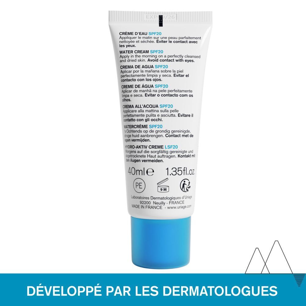 Uriage Eau Thermale Crème d'Eau SPF20