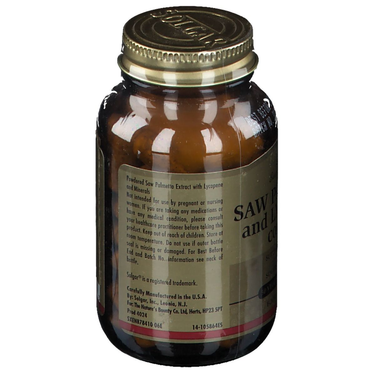 Solgar Saw Palmetto Lycopene Complex