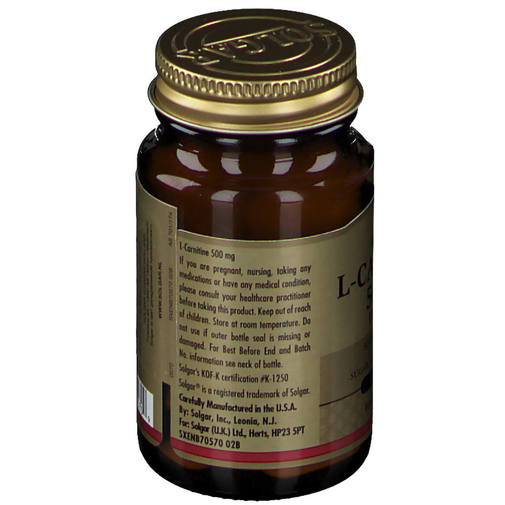 Solgar L-Carnitine 500 mg