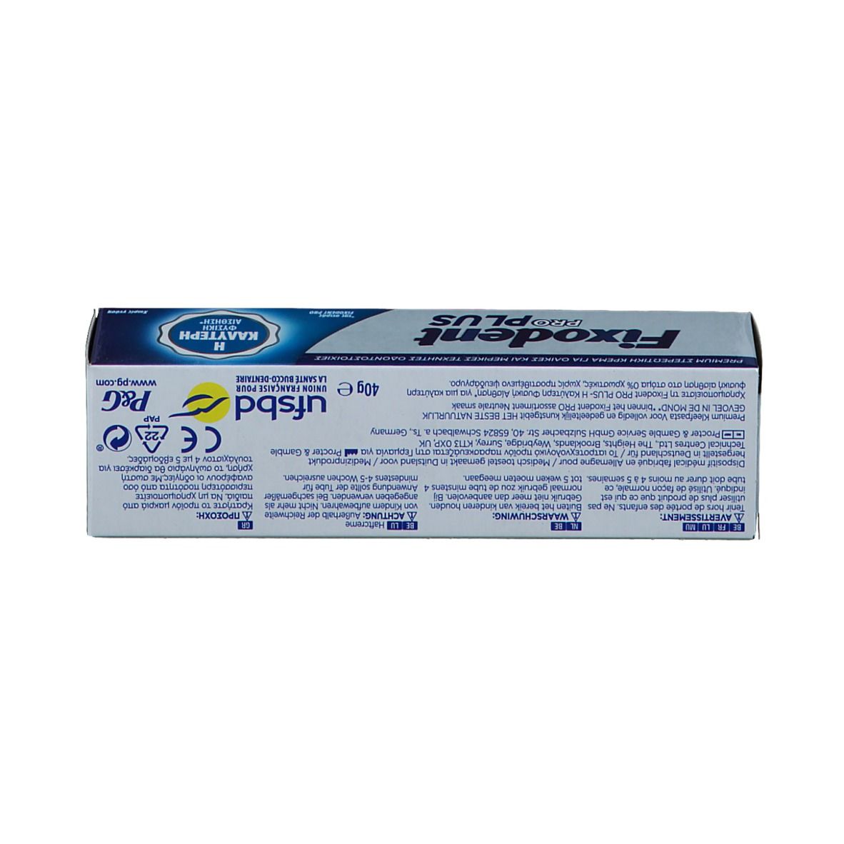 Fixodent Pro Plus 0% Kleefpasta