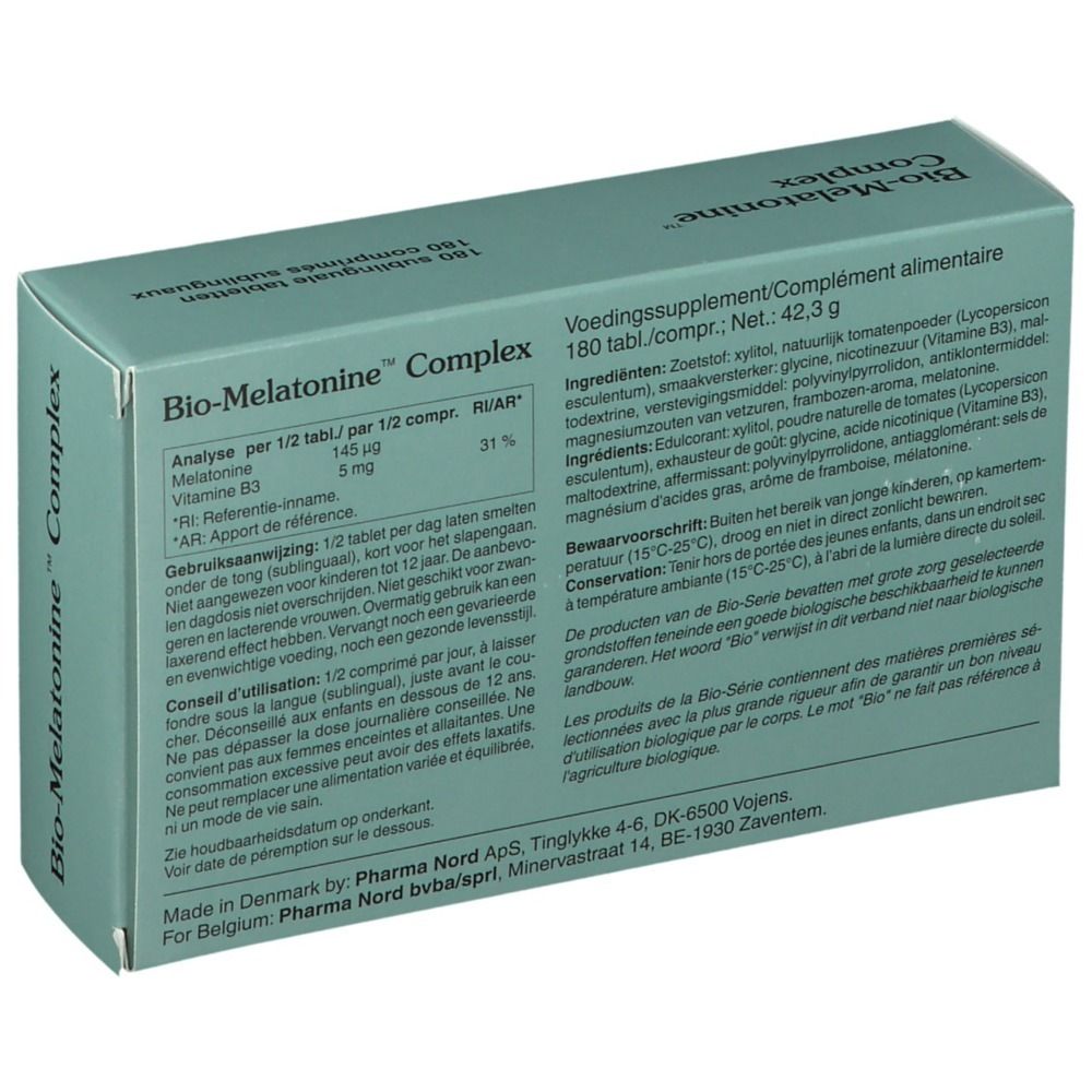 Pharma Nord Bio-Melatonine Complex | mélatonine