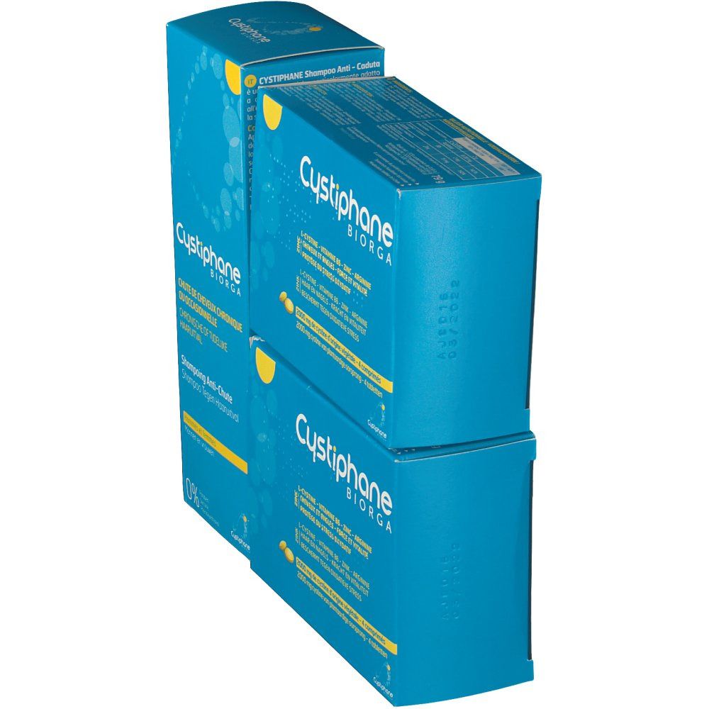 Cystiphane Biorga + Shampooing Anti-Chute 200 ml GRATUIT