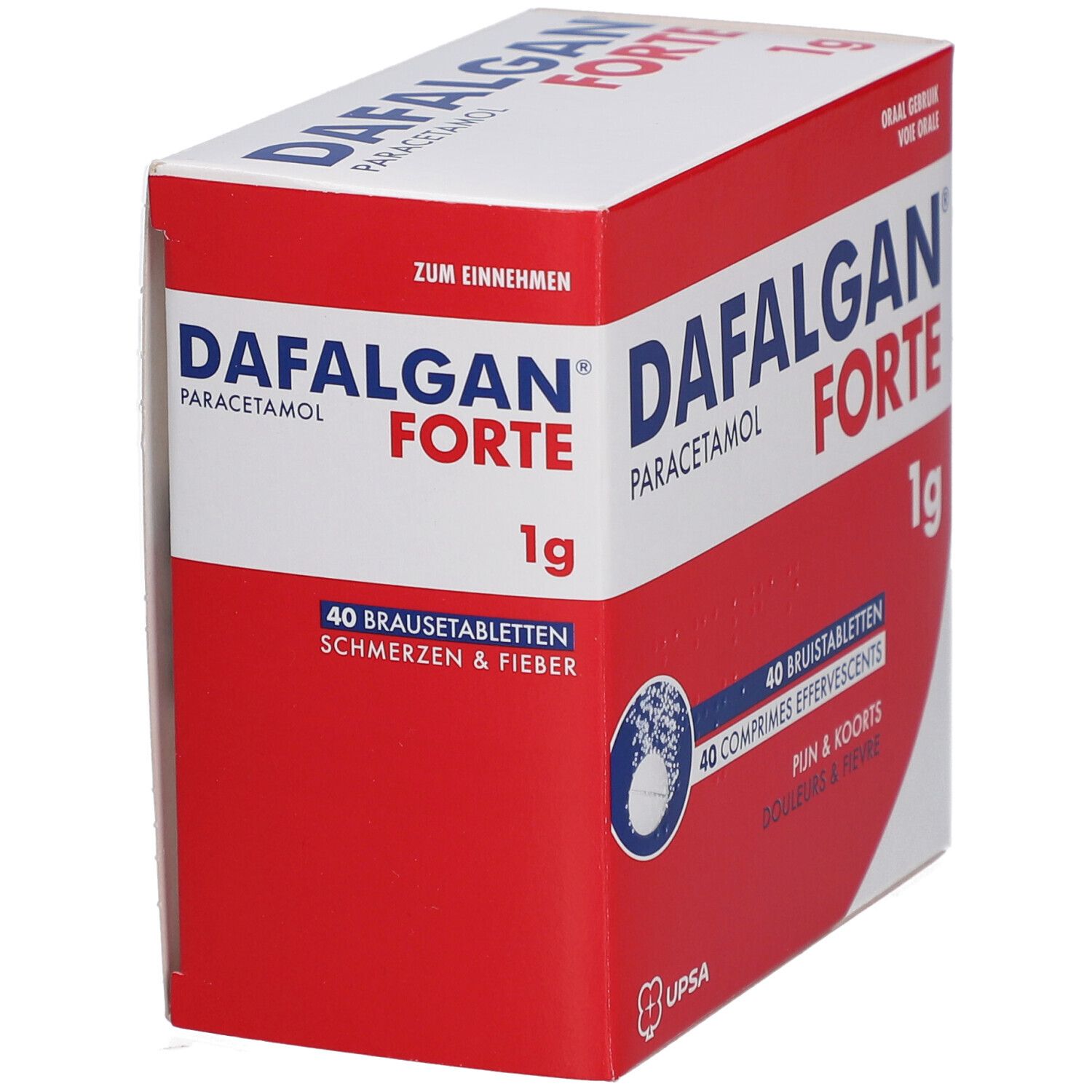 Dafalgan® Forte 1g Paracétamol | Douleurs & Fièvre