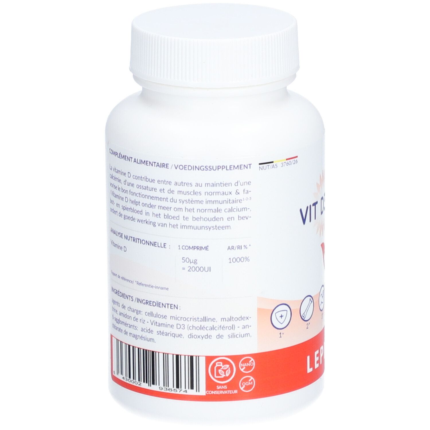 Leppin Vitamine D3 Forte