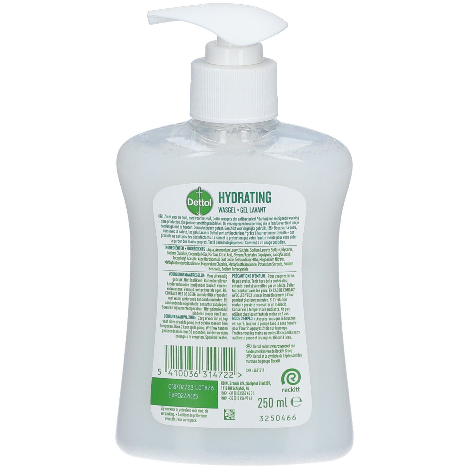 Dettol Gel Antibactérien Hydra Aloë Vera