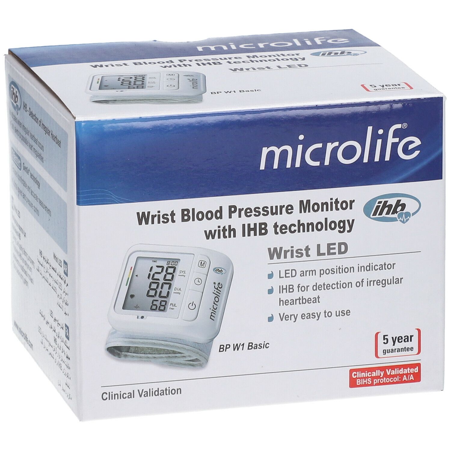 Microlife Bloeddrukmeter Automatisch Pols BPW1 Basic
