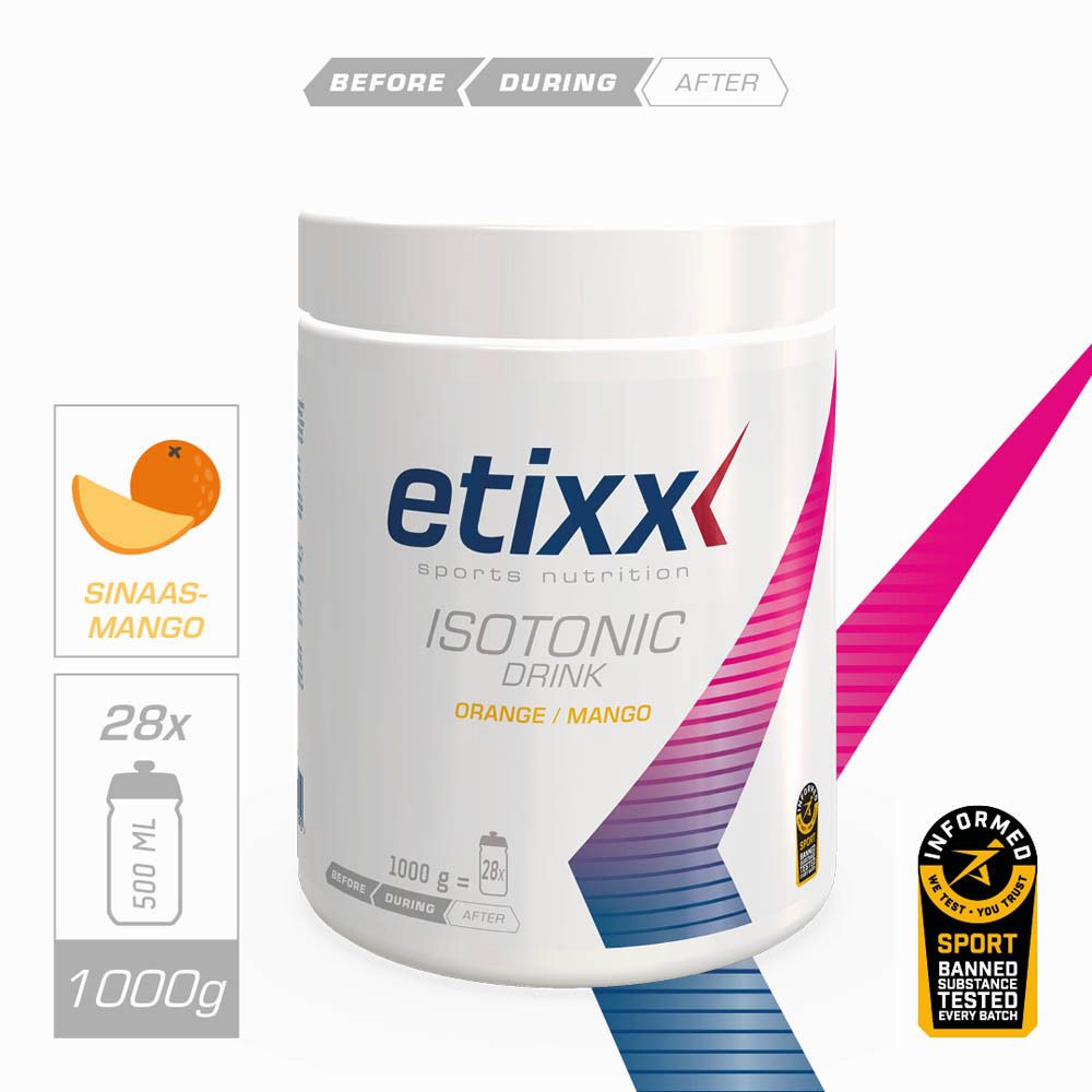 Etixx Isotonic Drink Orange - Mango