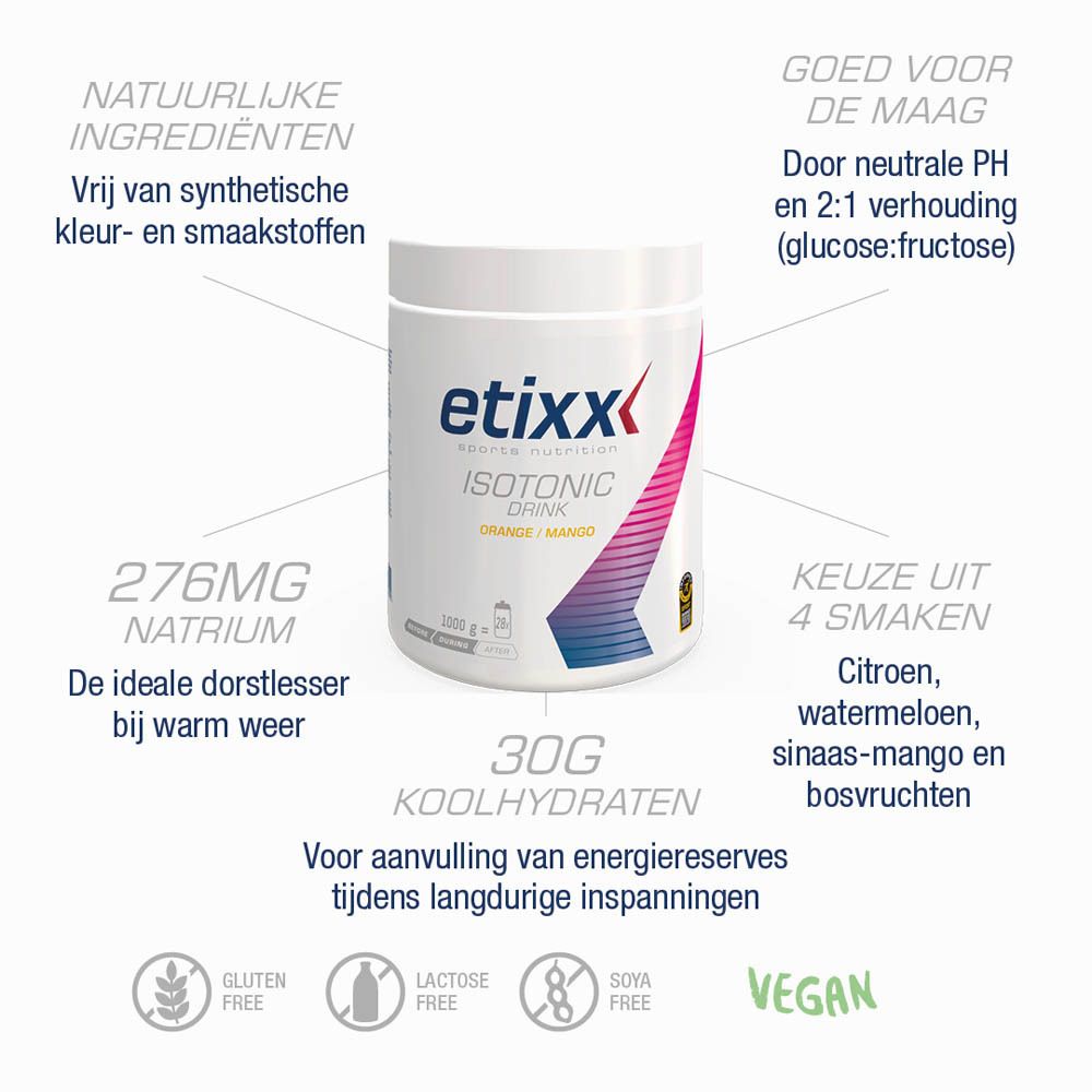 Etixx Isotonic Drink Orange - Mango