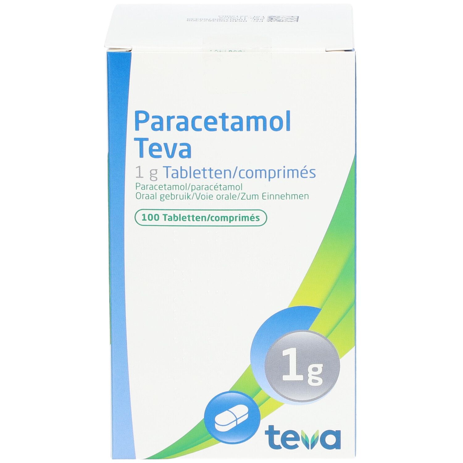 Paracetamol Teva 1g