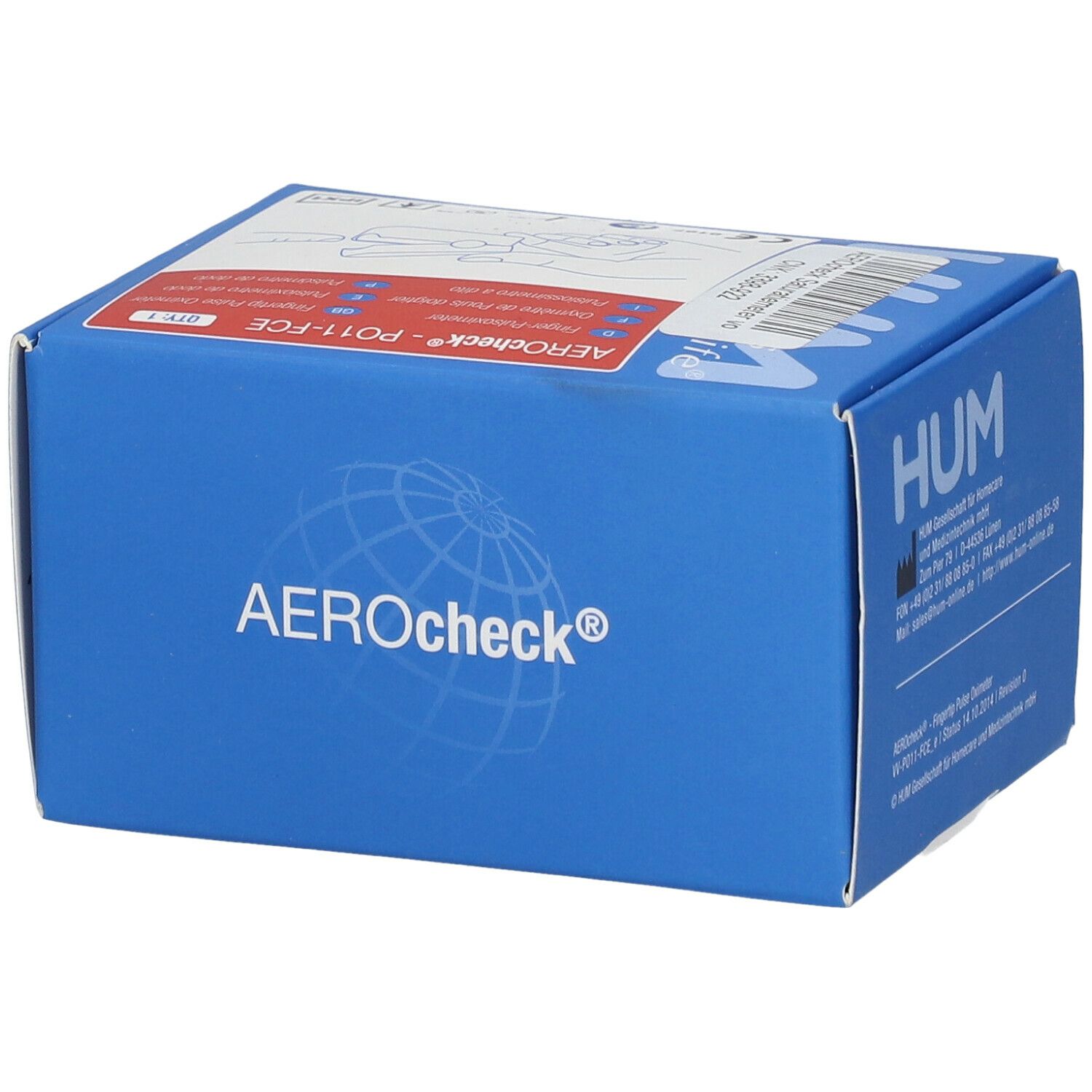 Aerocheck Saturomètre Adulte HP011-FCE