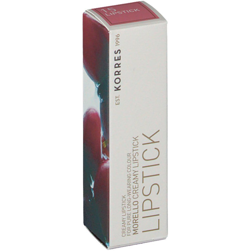 Korres Lipstick Morello Creamy Bloom Pink 15
