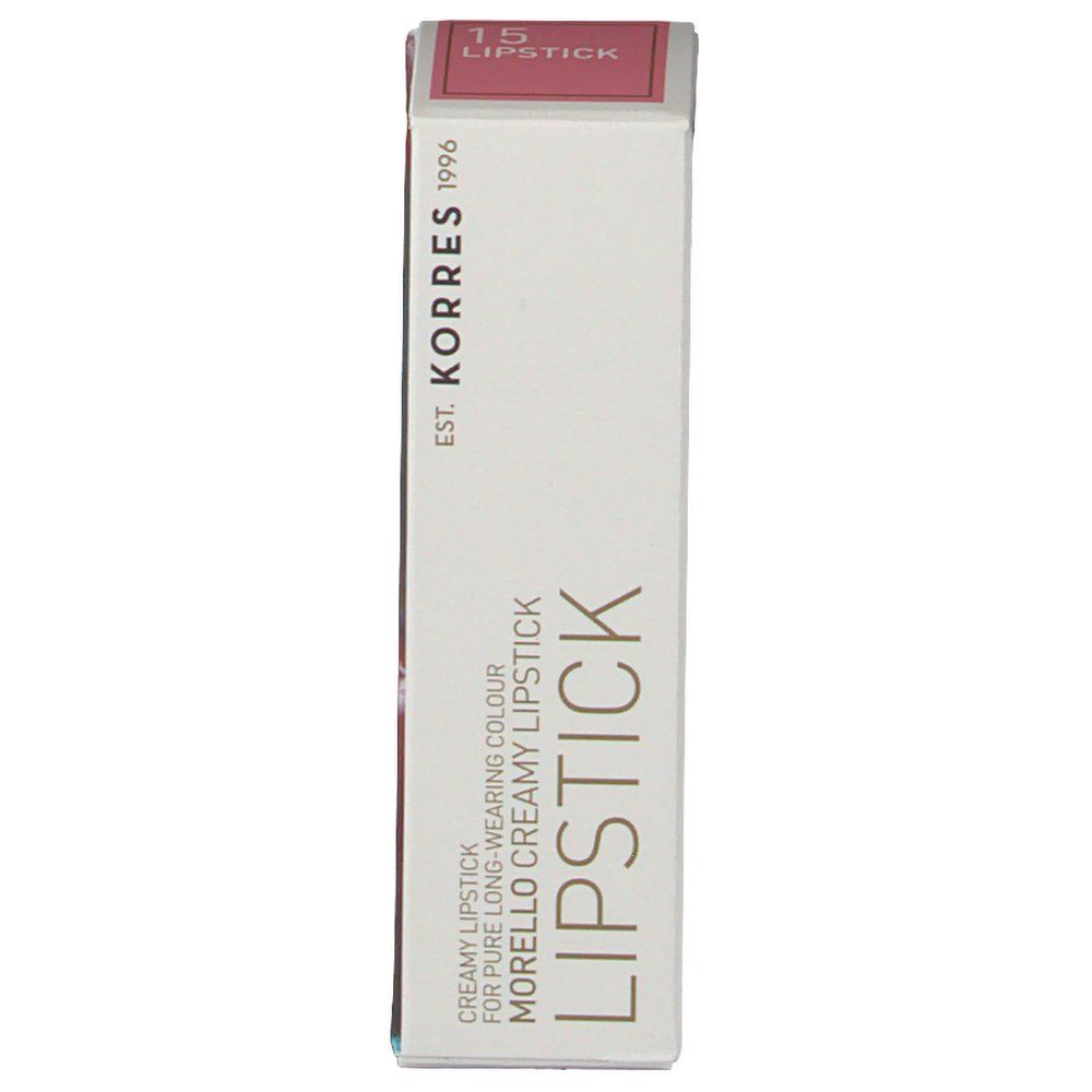 Korres Lipstick Morello Creamy Bloom Pink 15
