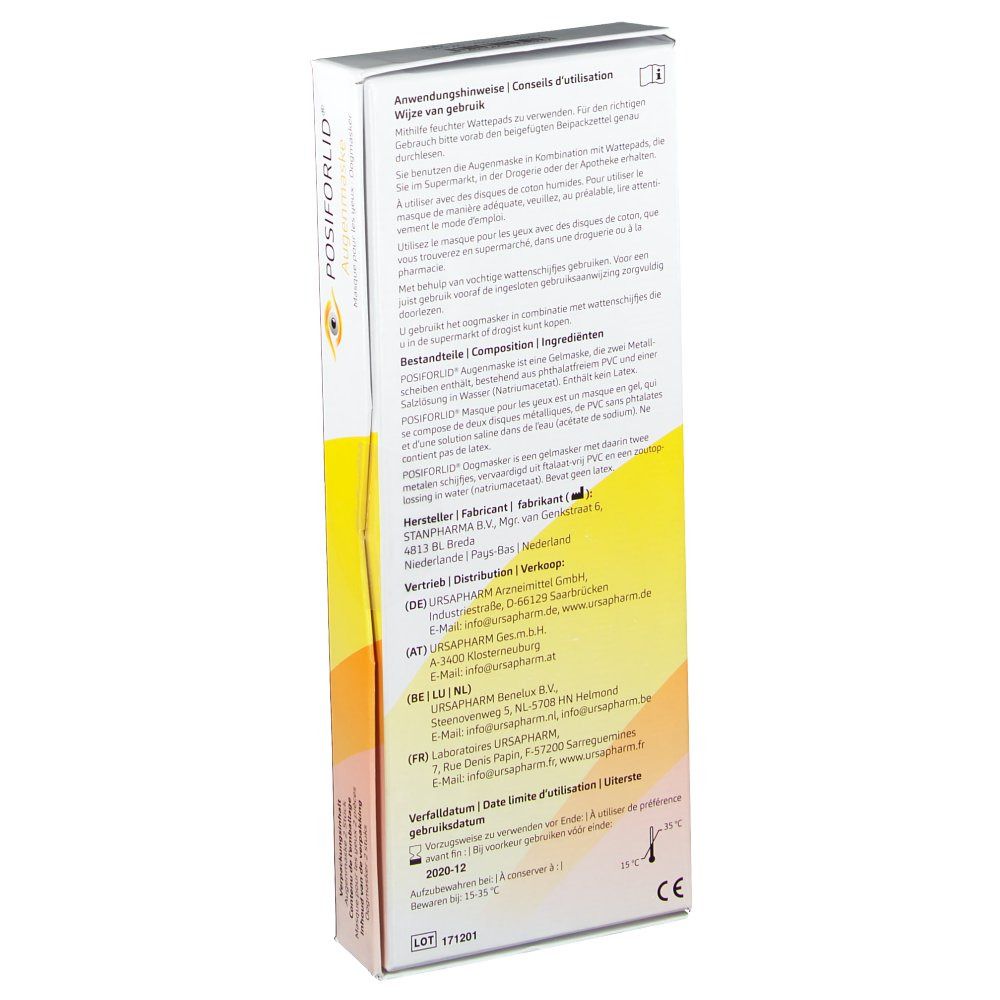 Posiforlid Masque Yeux