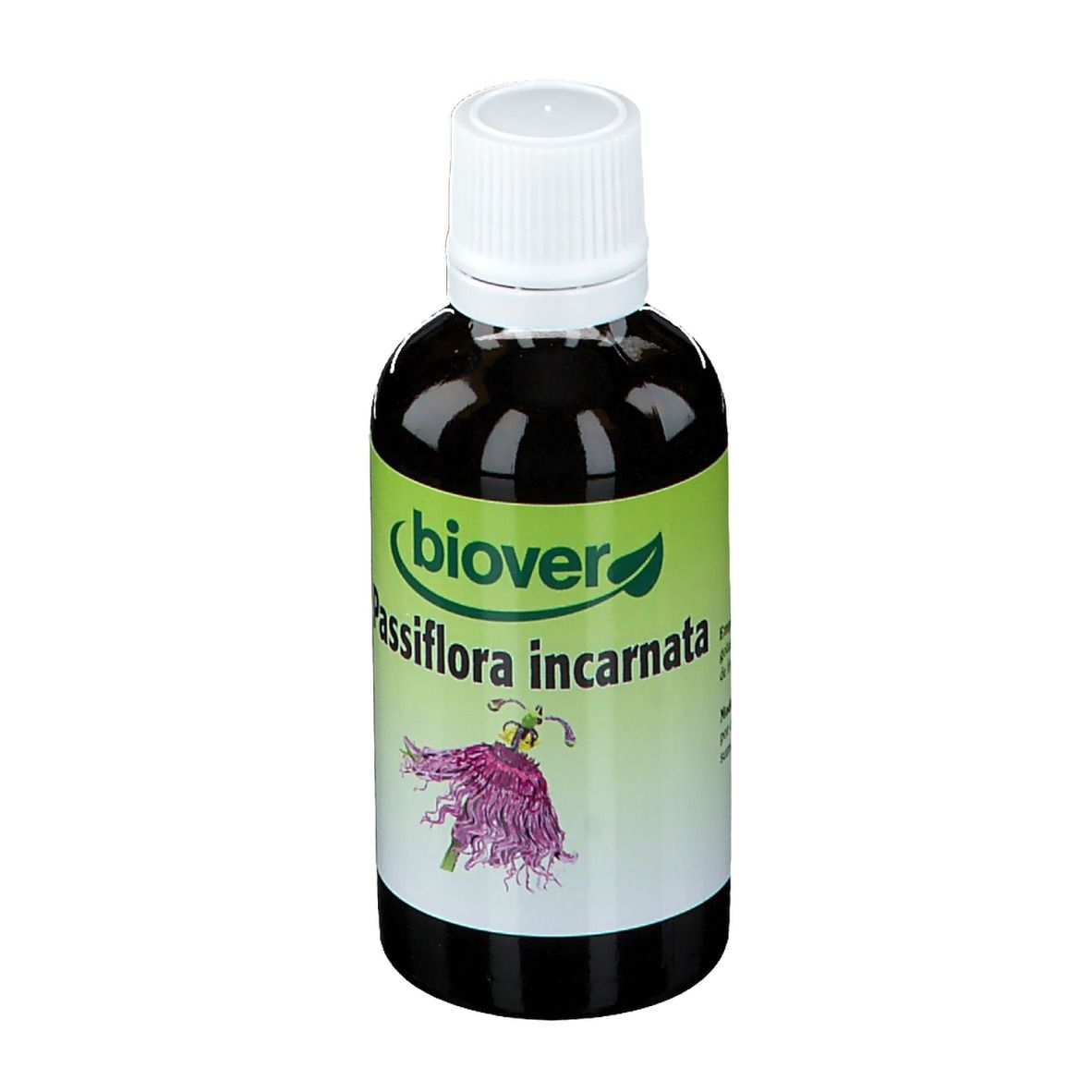 Biover Passiflora officinale – Apaisant – Gouttes végétales bio et véganes à la passiflore – 50 ml