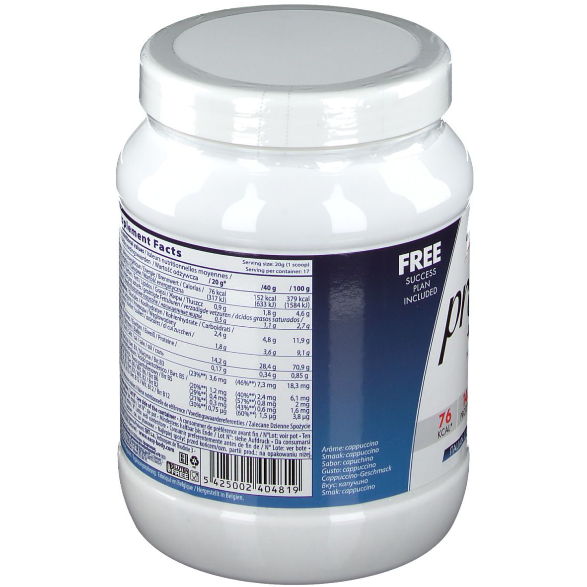 EASY BODY Protein Cappuccino Italien