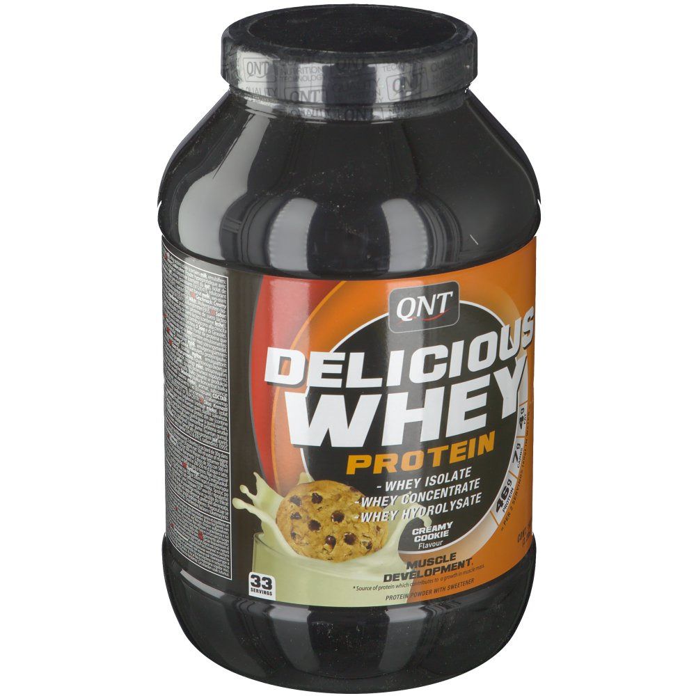 QNT Delicious Whey Protein Cookies & Crème