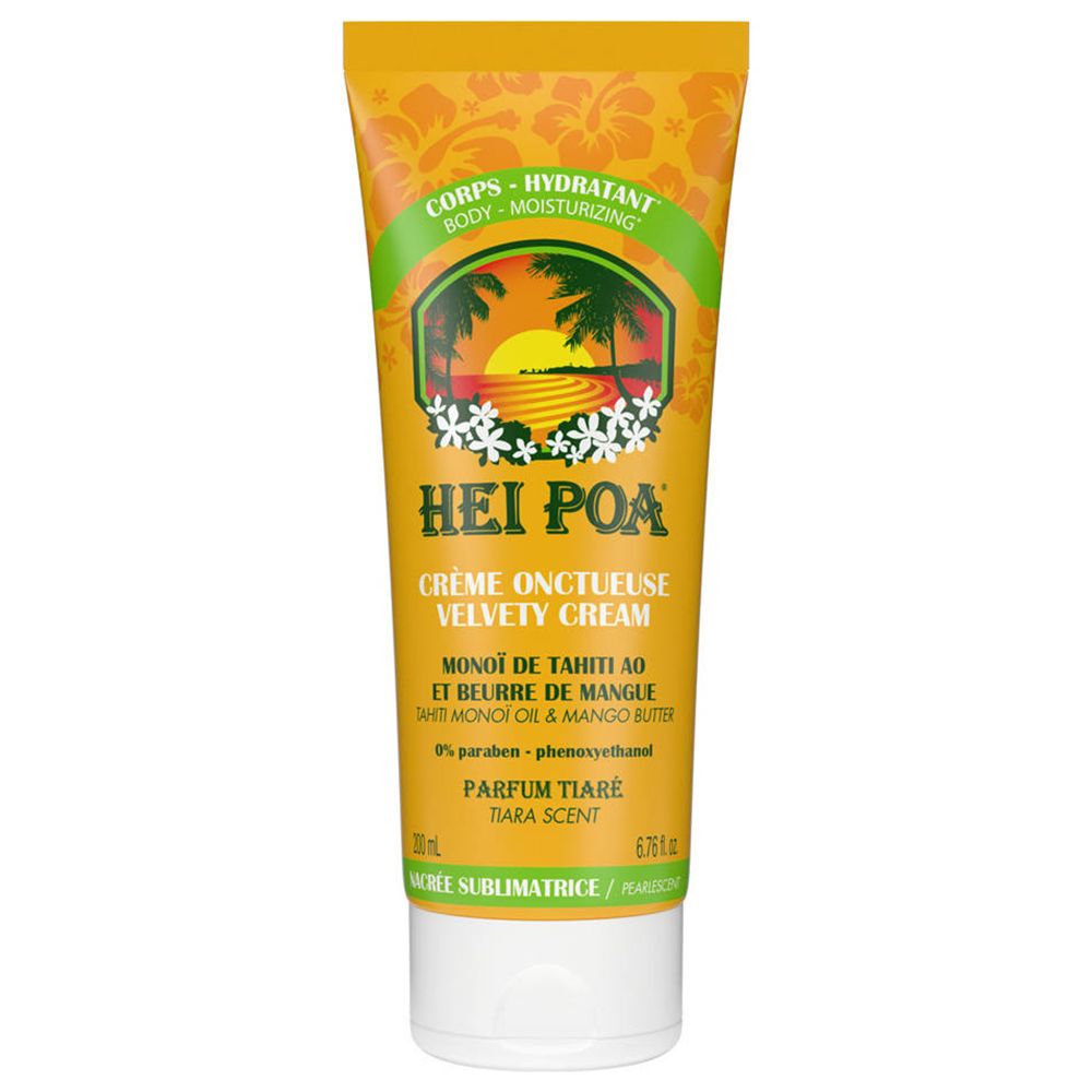 Hei Poa Tahiti Monoï Oil & Mango Butter Velvety Crème Tiara