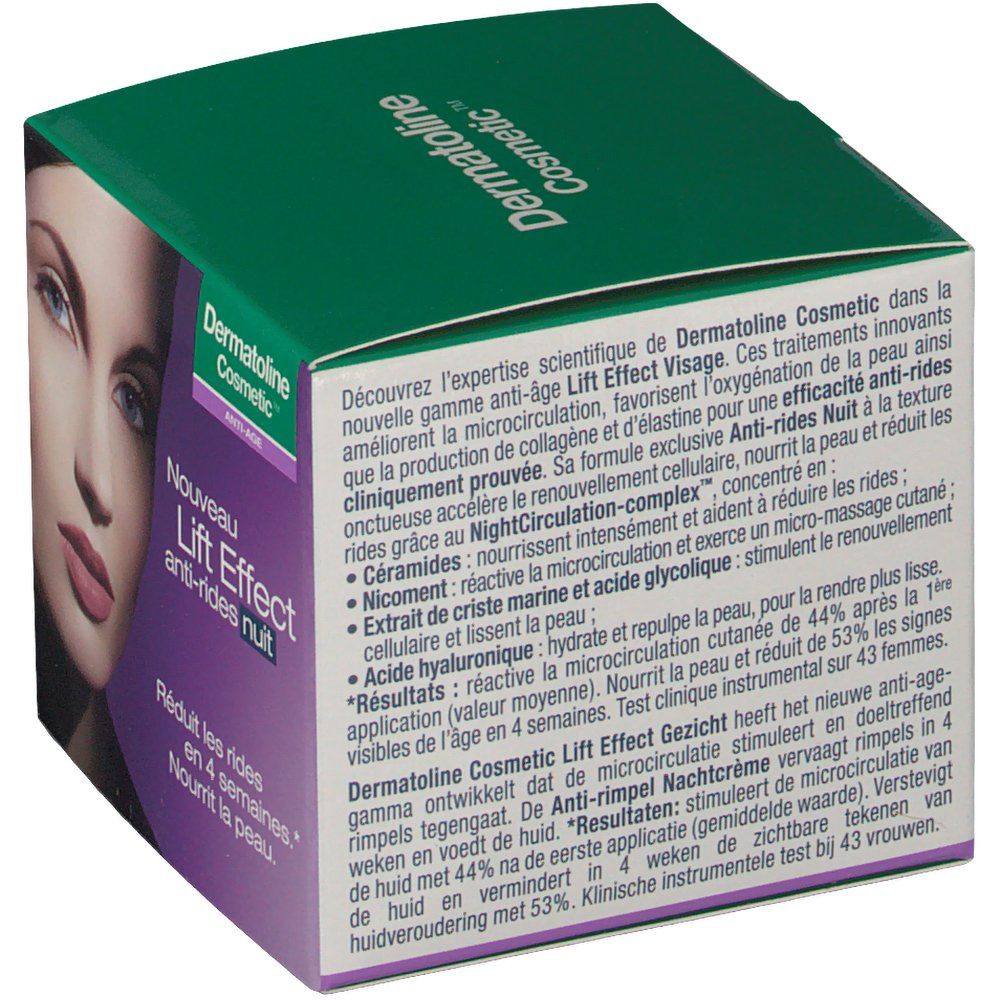 Dermatoline Cosmetic Lift Effect Anti-Rimpel Nacht Creme