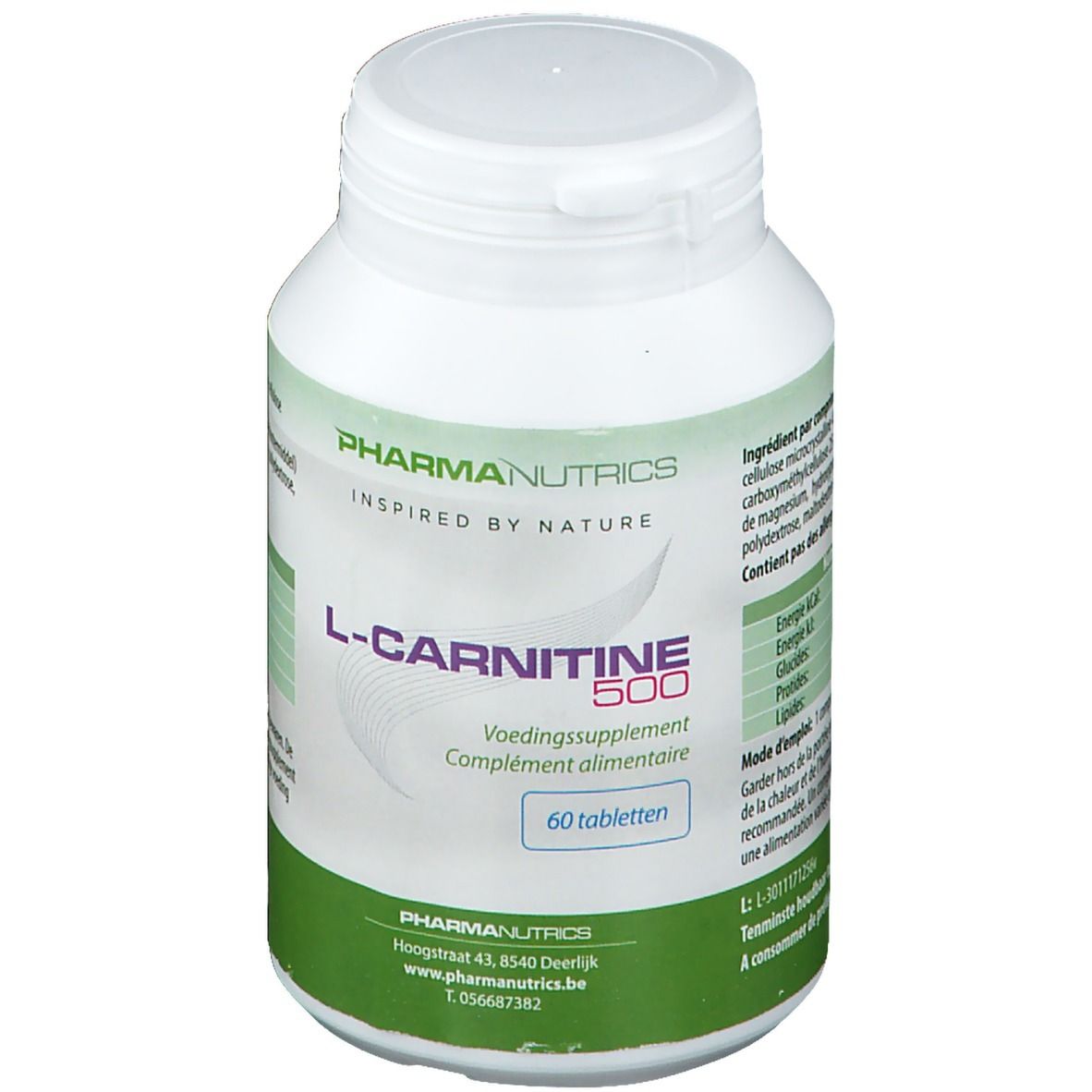PharmaNutrics L-Carnitine 500