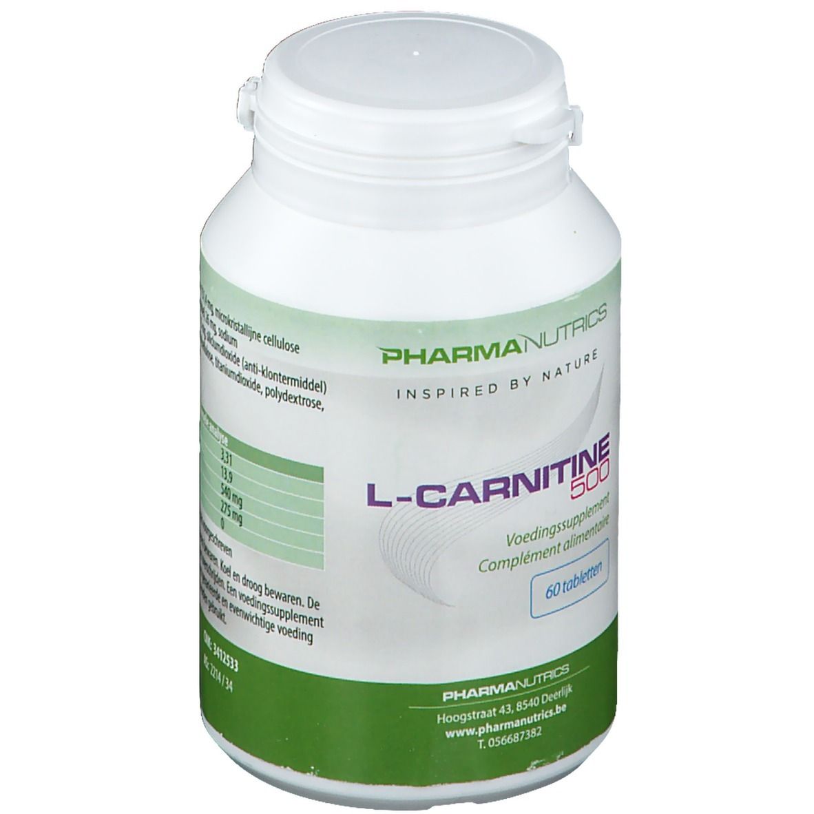 PharmaNutrics L-Carnitine 500