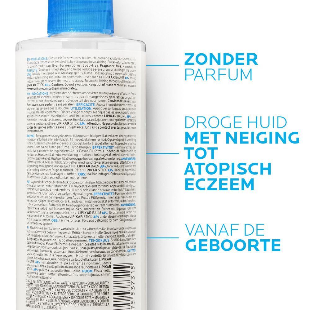 La Roche-Posay Lipikar Syndet AP+ Wascrème