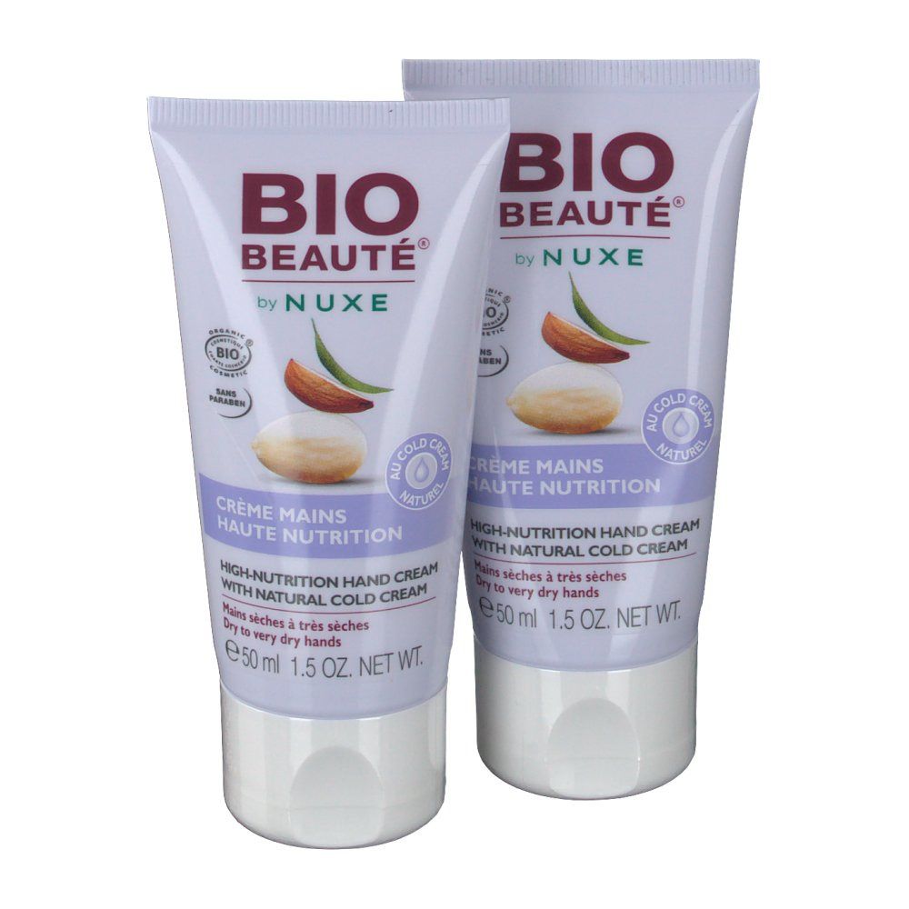 Bio Beauté By Nuxe Intens Voedende Handcrème Met Natuurlijke Cold Cream Duo