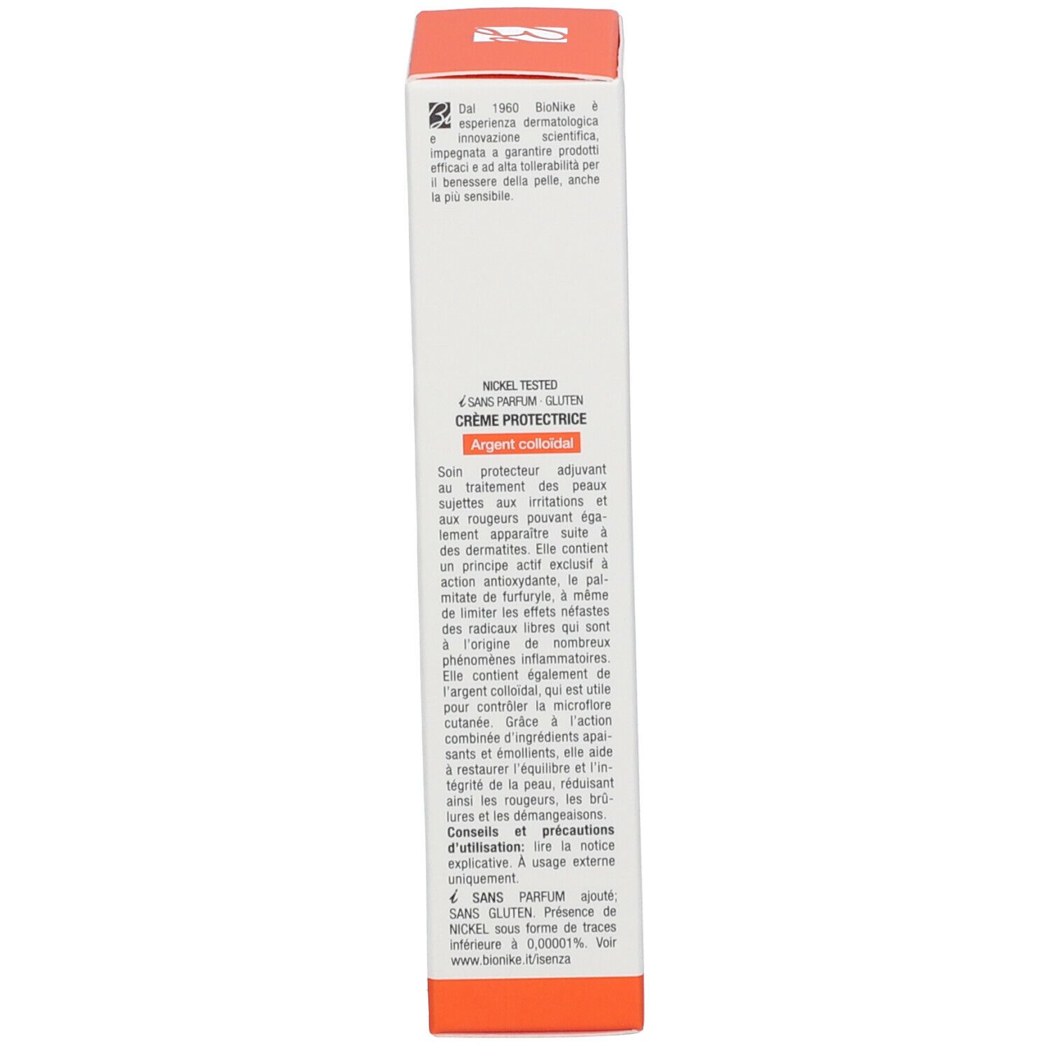 BioNike Triderm Lenil Ag Crème pour les Dermatites