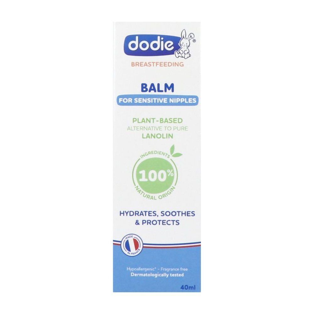 Dodie Borstvoedingsbalsem voor gevoelige tepels, 40ml. Plantaardig alternatief voor lanoline.